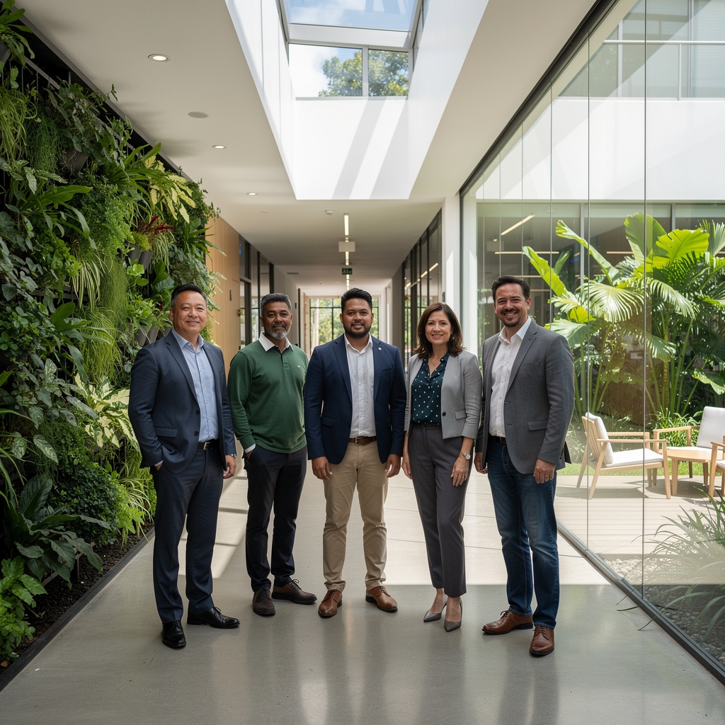 Equipo de CorcovadoSoft trabajando en San José, Costa Rica
